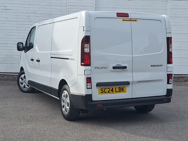 Renault Trafic Ll30 Blue Dci 130 Advance Safety Van SC24LBK White #2