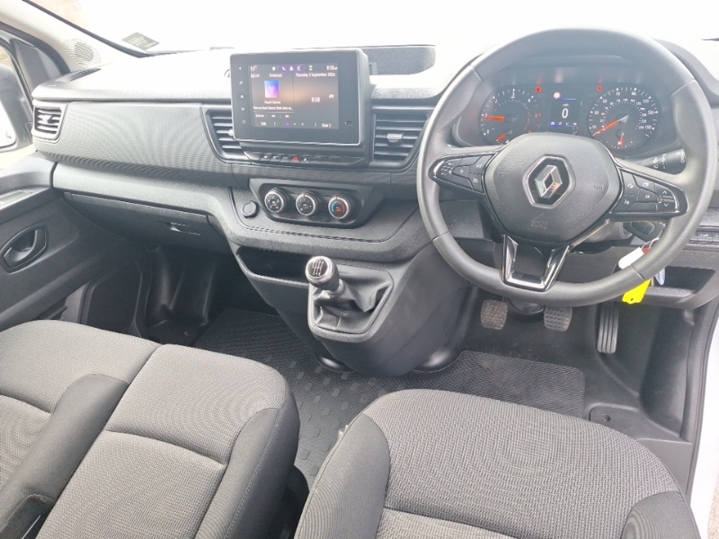 Renault Trafic Ll30 Blue Dci 130 Advance Safety Van SC24LBK White #3