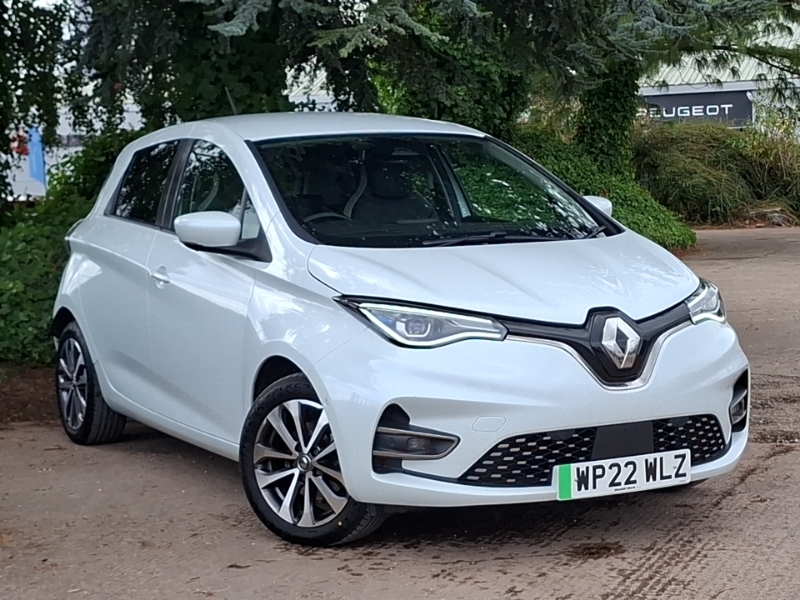 Renault Zoe 100Kw Gt Line R135 50Kwh Rapid Charge White