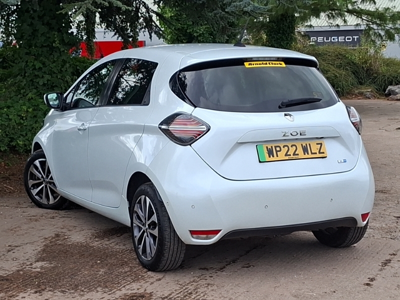 Renault Zoe 100Kw Gt Line R135 50Kwh Rapid Charge White #2