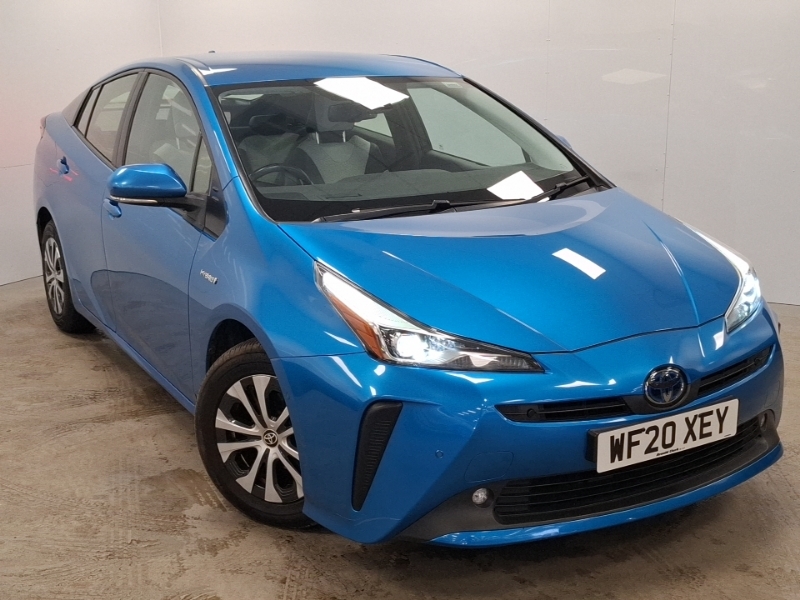 Toyota Prius E White #7