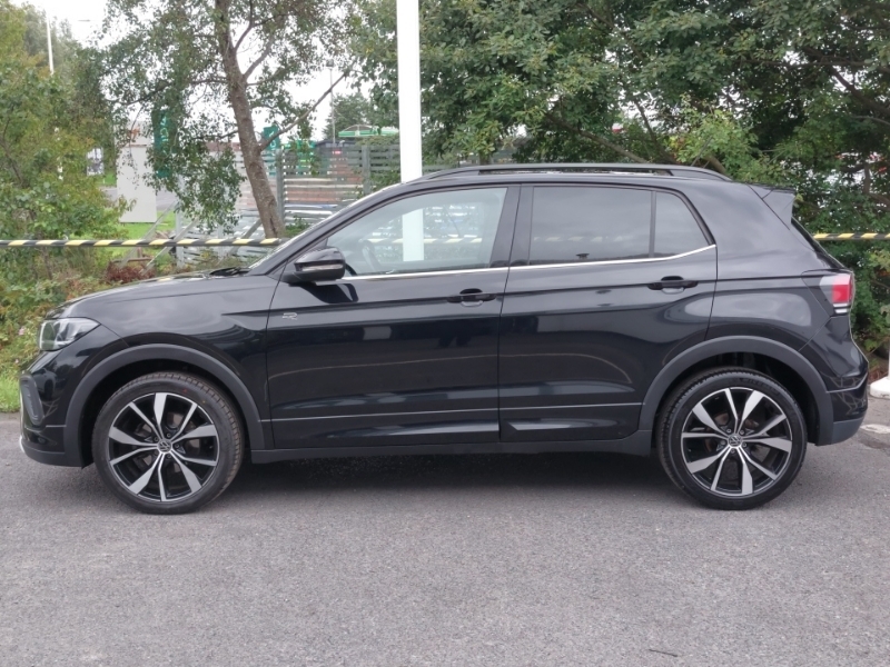 Volkswagen T-Cross 1.0 Tsi 115 R-line Dsg Black #4