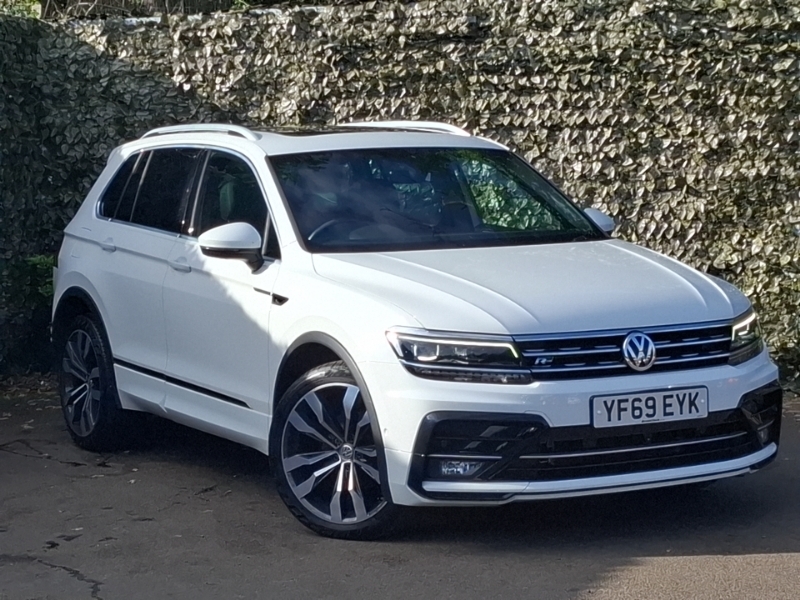 Volkswagen Tiguan 2.0 Tdi 150 4Motion R-line Tech Dsg White