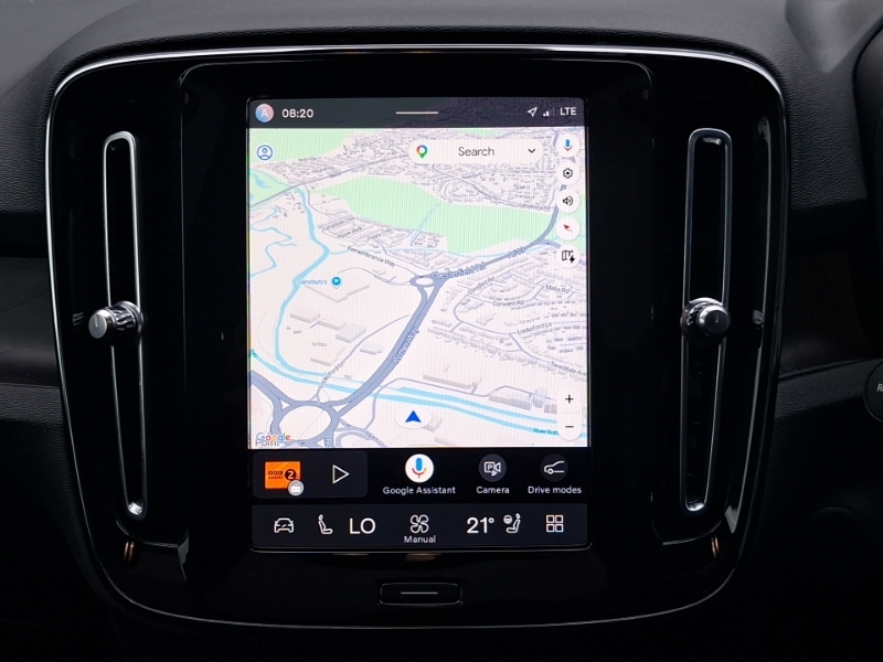 Volvo C40 Recharge Ev Black #10