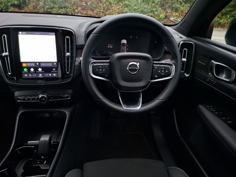 Volvo C40 Recharge Ev Black #8