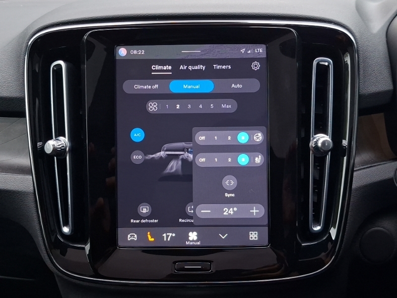 Volvo C40 Recharge Ev Black #16