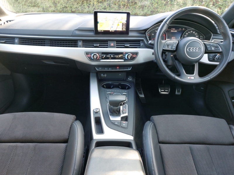 Audi A4 40 Tdi S Line S Tronic BG19NJE Red #3