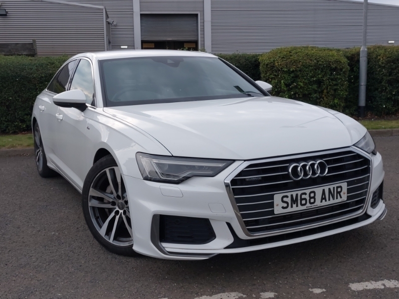Audi A6 50 Tdi Quattro S Line Tip White