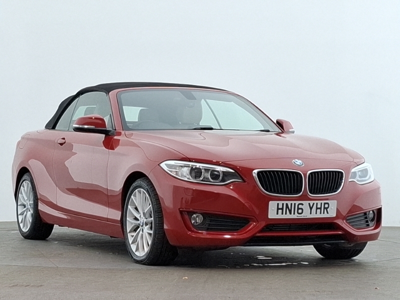 BMW 2 Series 218D 150 Se Nav Step Red