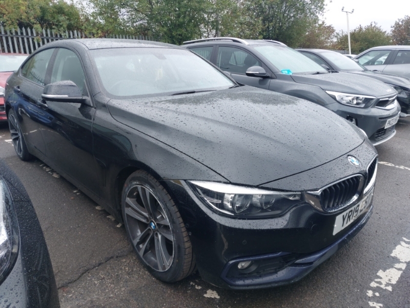 BMW 4 Series 420I Sport Business Media Black