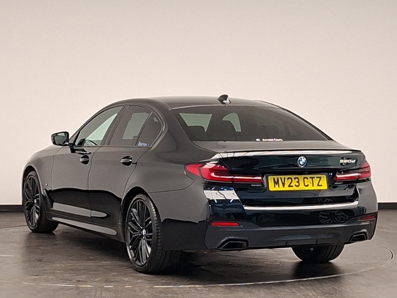BMW 5 Series 520D Mht M Sport Step Black #2