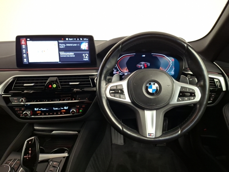 BMW 5 Series 520D Mht M Sport Step Black #5