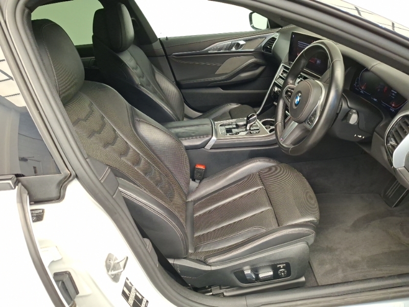 BMW 8 Series 840I M Sport White #6