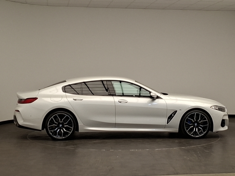 BMW 8 Series 840I M Sport White #3
