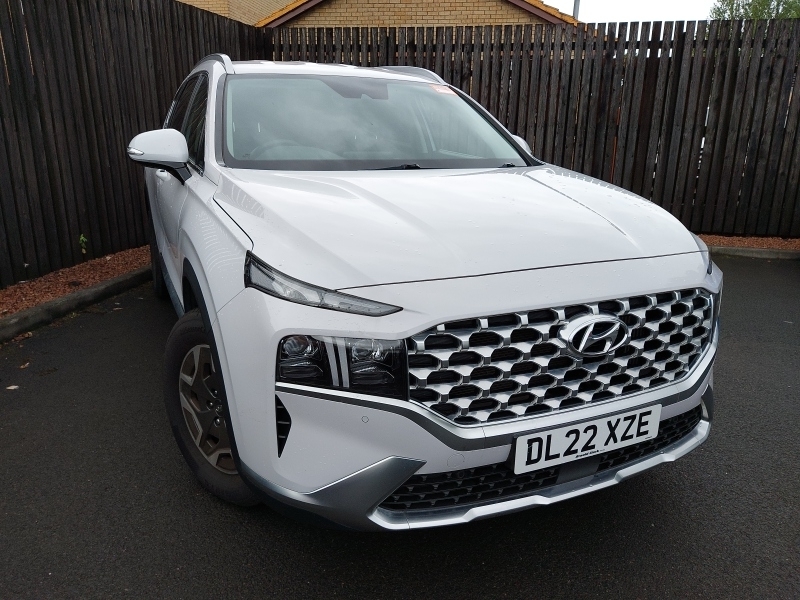 Hyundai Santa Fe 1.6 Tgdi Hybrid Premium White