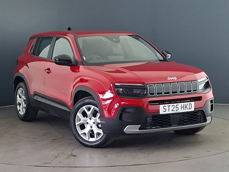 Jeep Avenger 1.2 E-hybrid Altitude Dct Red
