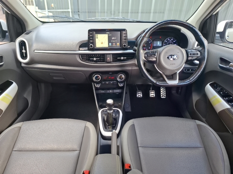 Kia Picanto 1.25 X-line S White #3