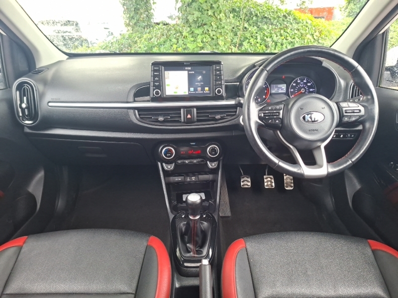 Kia Picanto 1.25 Gt-line S White #3