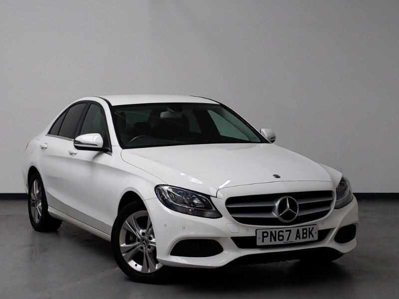 Mercedes-Benz C Class C200 Se Executive Edition PN67ABK White