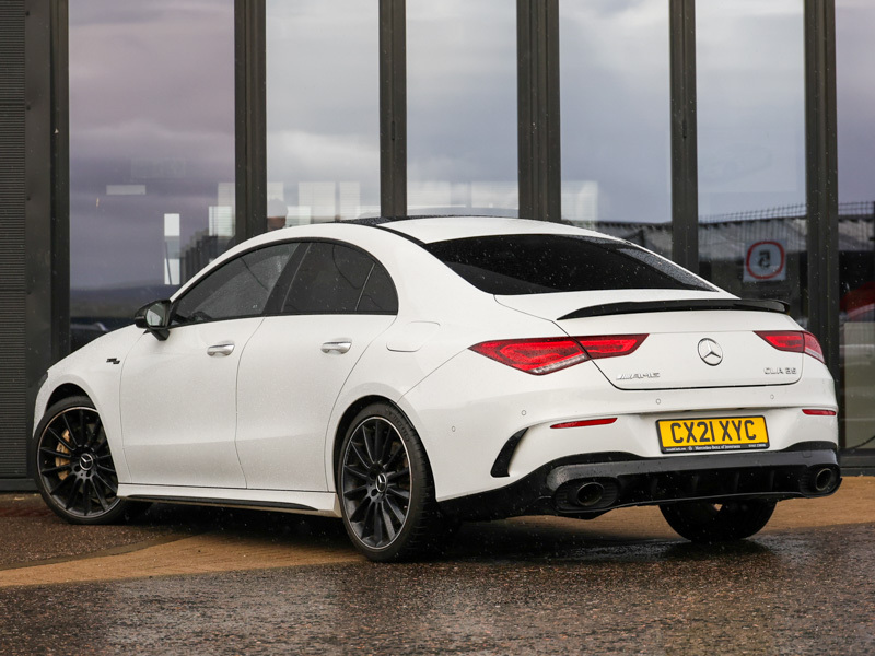 Mercedes-Benz CLA Class Cla 35 Premium Plus 4Matic Tip CX21XYC White #2