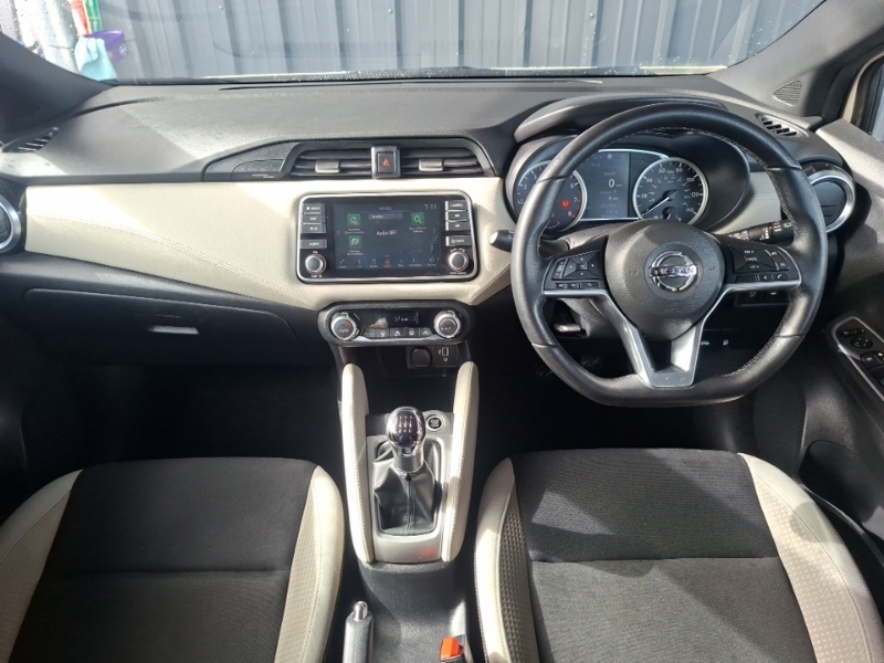 Nissan Micra Acenta White #3