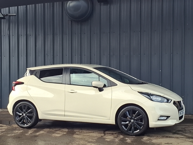 Nissan Micra Acenta White #7