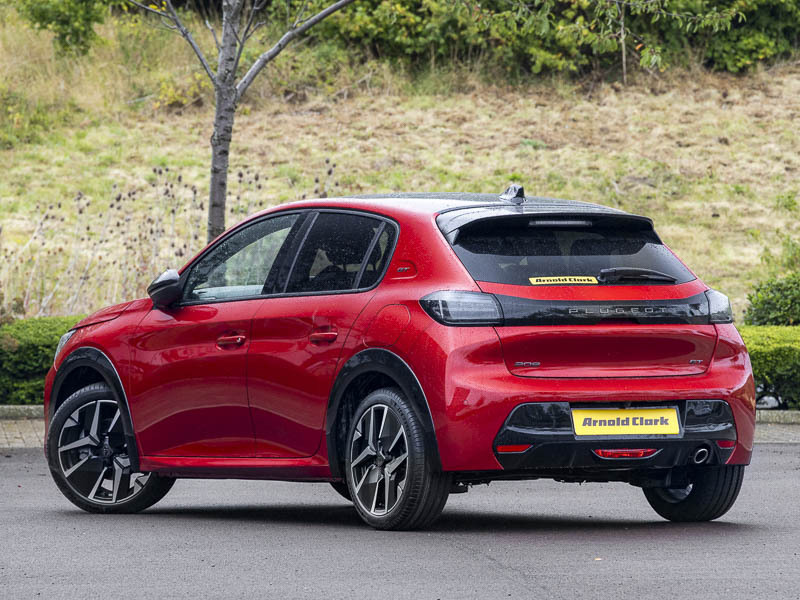 Peugeot 208 1.2 100 Turbo Gt Red #2