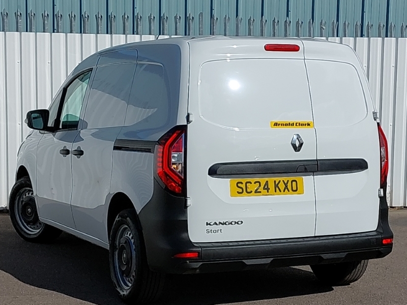 Renault Kangoo Ml19 Blue Dci 95 Start Van White