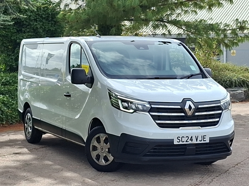 Renault Trafic Ll30 Blue Dci 130 Advance Safety Van White