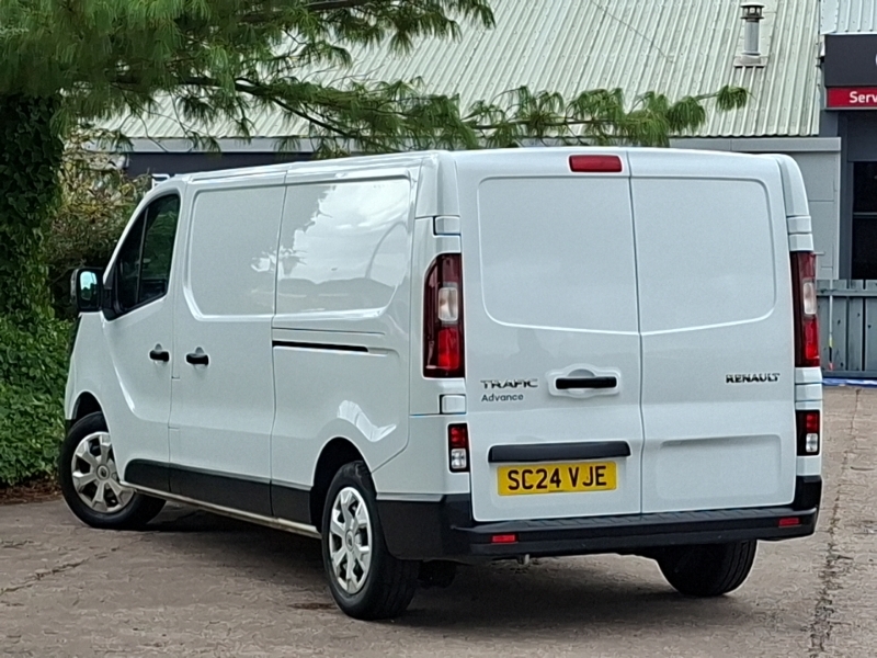 Renault Trafic Ll30 Blue Dci 130 Advance Safety Van White #2