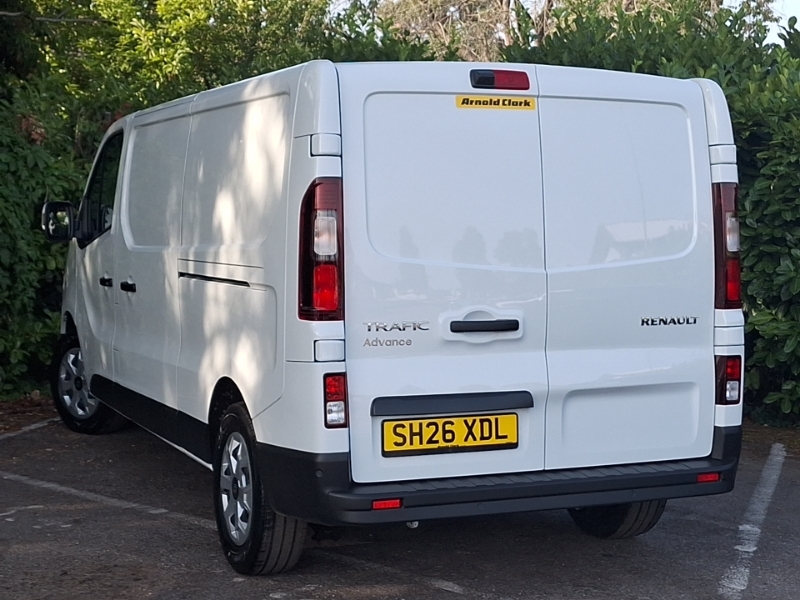 Renault Trafic Ll30 Blue Dci 130 Advance Safety Van White #2