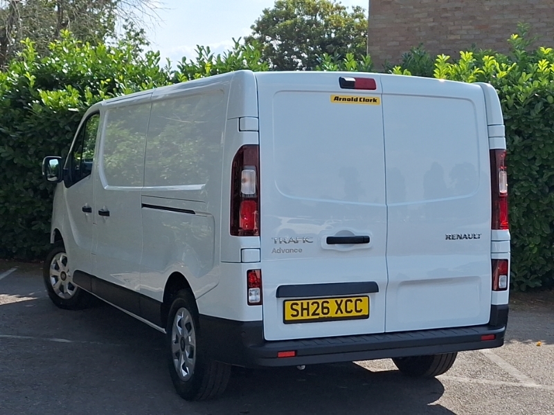 Renault Trafic Ll30 Blue Dci 130 Advance Safety Van White #2