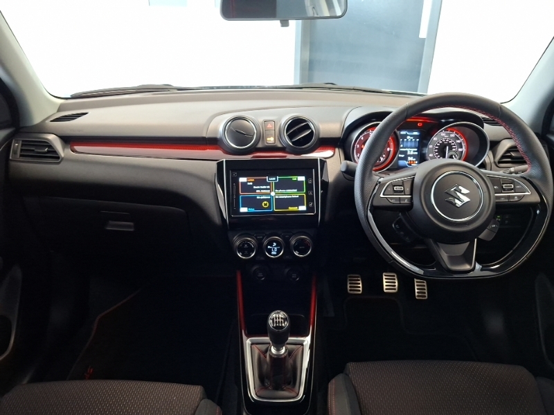 Suzuki Swift 1.4 Boosterjet 48V Hybrid Sport White #3