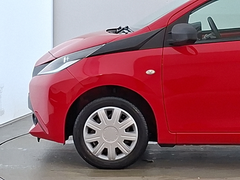 Toyota Aygo Hatchback Red #19