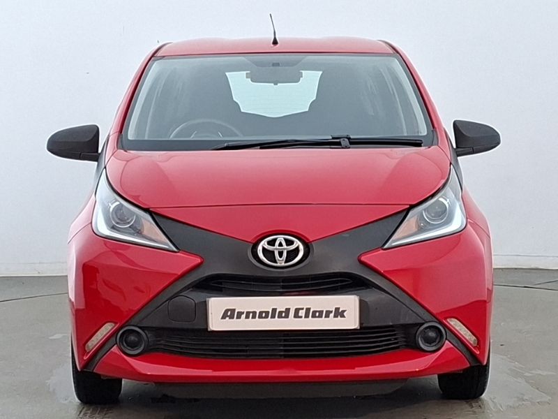Toyota Aygo Hatchback Red #14