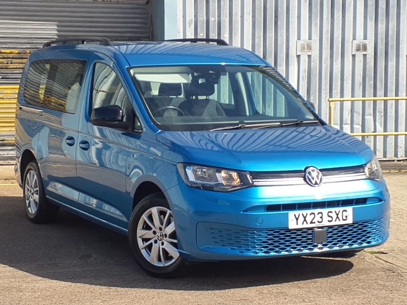 Volkswagen Caddy Maxi Life 2.0 Tdi 122 Life Dsg Blue