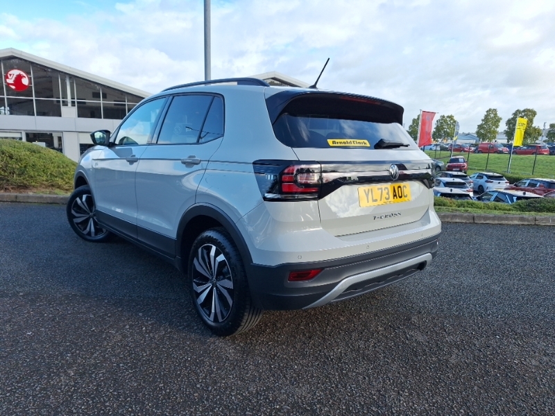 Volkswagen T-Cross 1.0 Tsi 110 Black Edition Dsg Grey #2