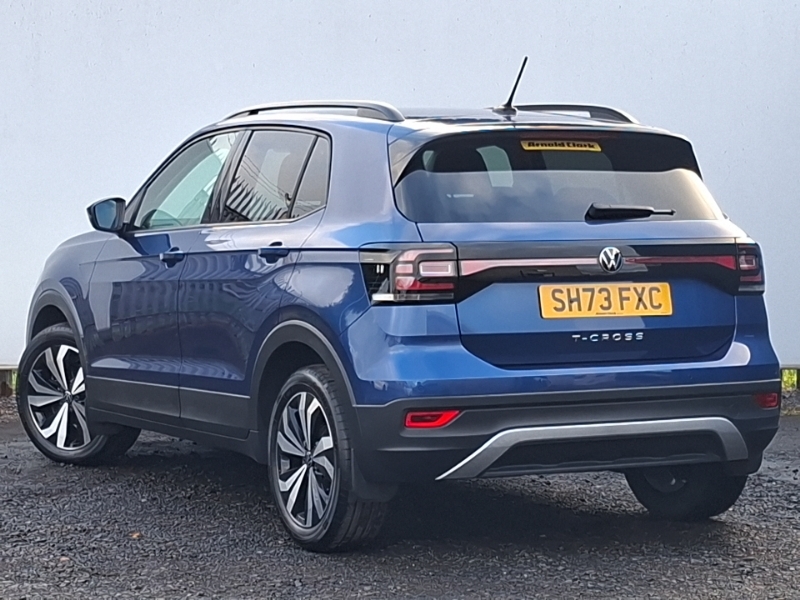 Volkswagen T-Cross 1.0 Tsi 110 Black Edition Dsg Blue #2