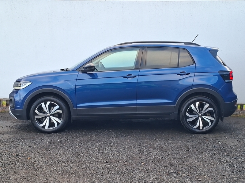 Volkswagen T-Cross 1.0 Tsi 110 Black Edition Dsg Blue #4
