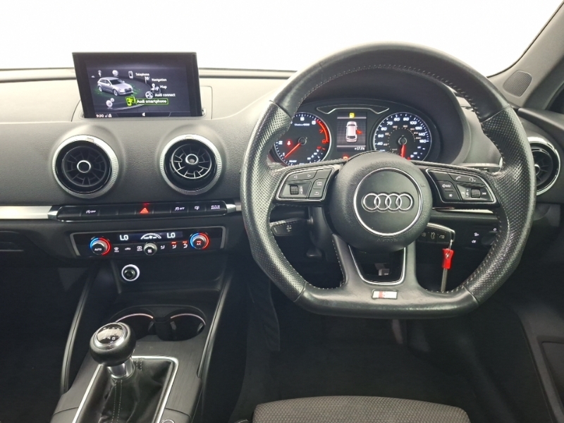 Audi A3 1.4 Tfsi S Line 148 Bhp Black #8
