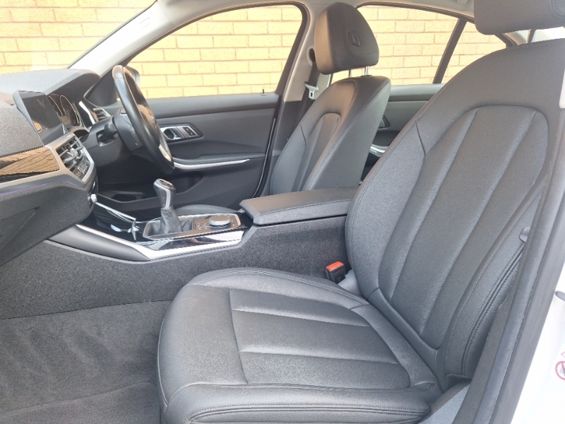 BMW 3 Series 320D Se White #5