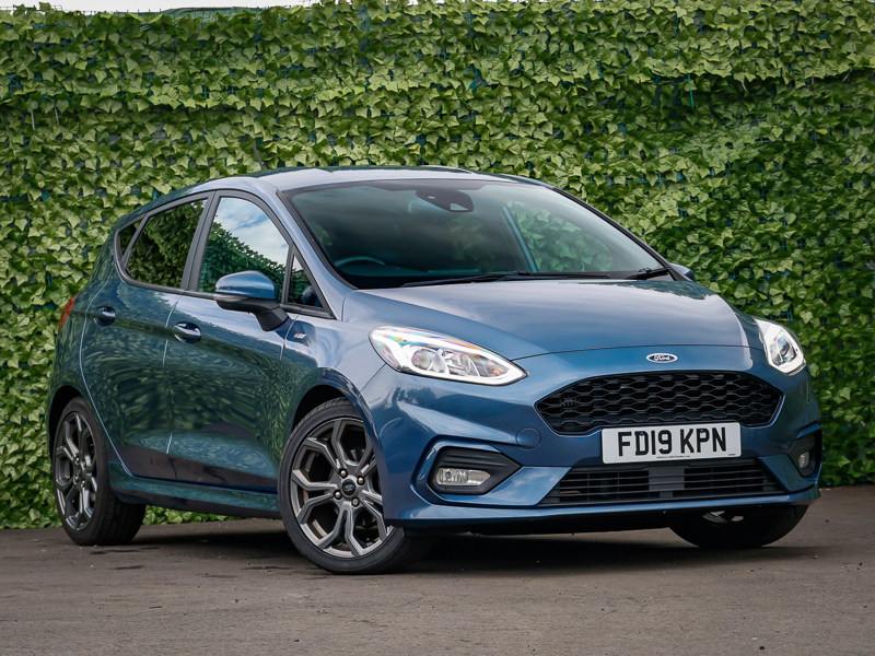 Ford Fiesta 1.0 Ecoboost 125 St-line Blue