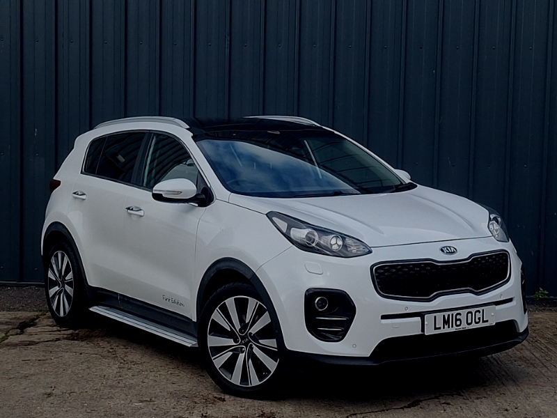 Kia Sportage 2.0 Crdi First Edition Awd White