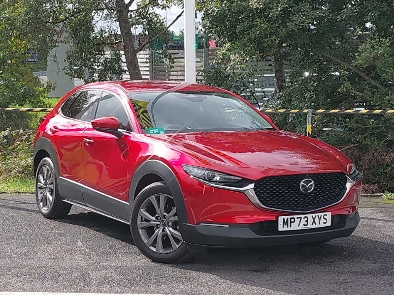 Mazda CX-30 2.0 E-skyactiv G Mhev Takumi Red