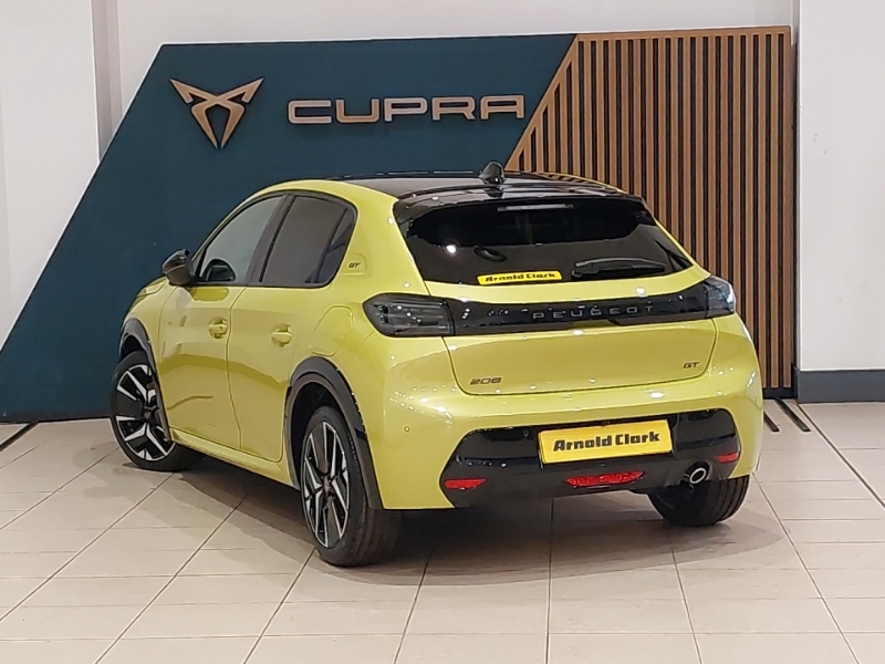 Peugeot 208 1.2 100 Turbo Gt Yellow #2