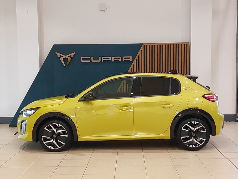 Peugeot 208 1.2 100 Turbo Gt Yellow #4