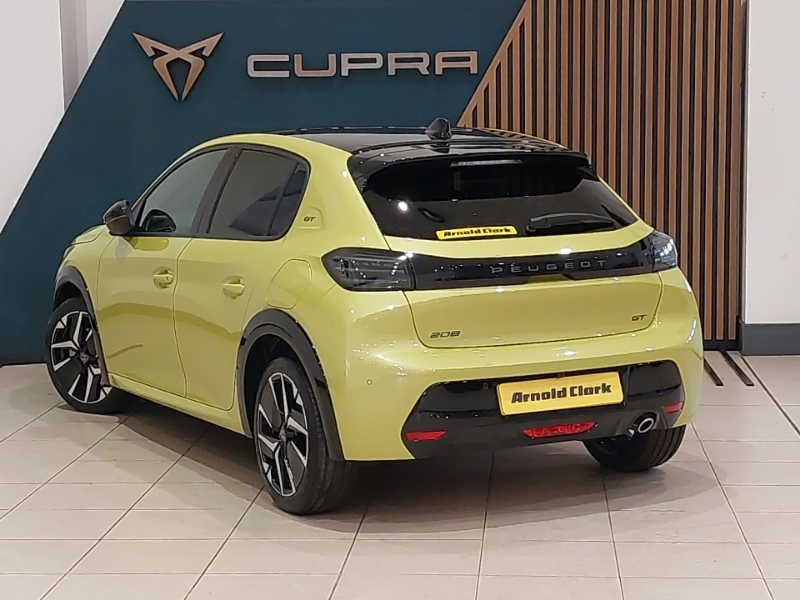 Peugeot 208 1.2 100 Turbo Gt Yellow #2
