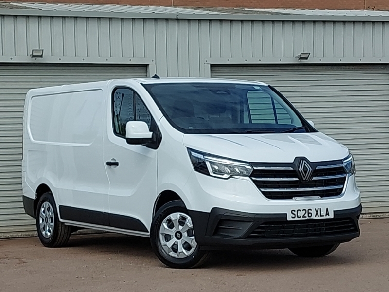 Renault Trafic Sl30 Blue Dci 130 Advance Safety Van White