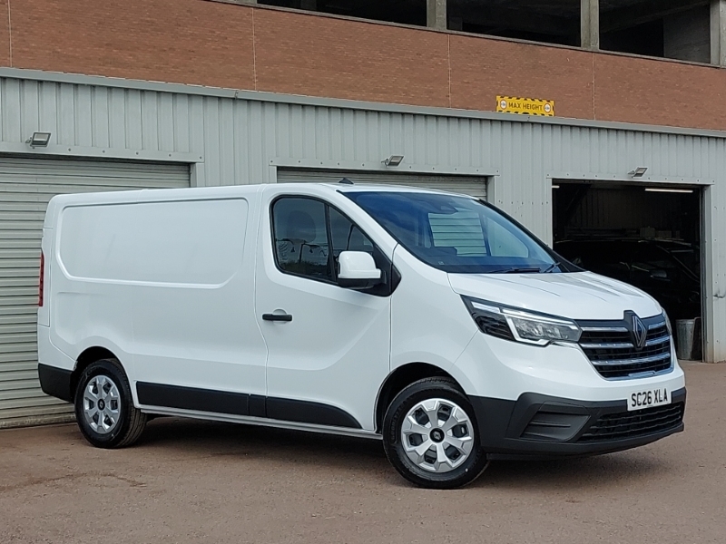 Renault Trafic Sl30 Blue Dci 130 Advance Safety Van White #6