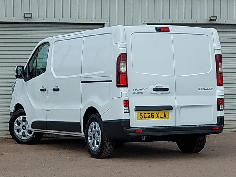 Renault Trafic Sl30 Blue Dci 130 Advance Safety Van White #2
